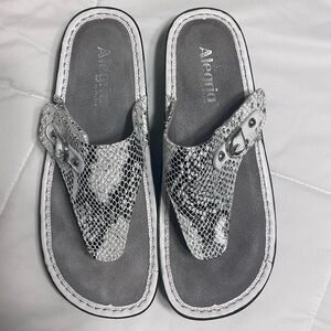 Algeria Vanessa Posh Silver Sandalss